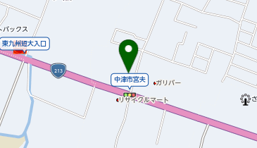 からあげの鳥しんの地図画像