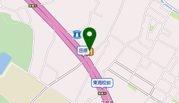 かつや小倉田原店の地図画像