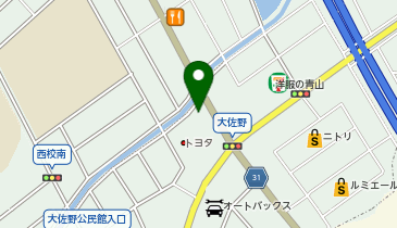 かつや太宰府大佐野店の地図画像