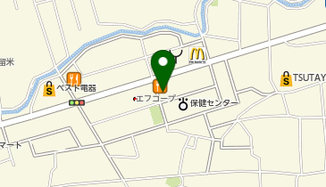 かつや久留米上津店の地図画像