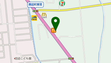 かつや熊本浜線バイパス店の地図画像