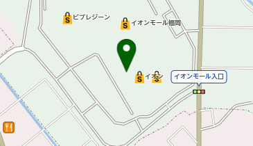 ケーキハウスアン イオンモール福岡の地図画像