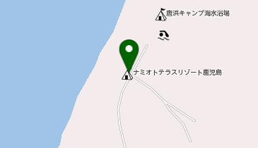 ナミオトテラスリゾート鹿児島の地図画像