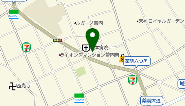 串揚げ キュイジーヌ・ド・オオサカ福岡店の地図画像