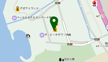 夢ノ弥 イオン北谷店の地図画像
