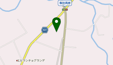 飯田食堂の地図画像