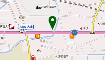 台湾好吃 大津店の地図画像