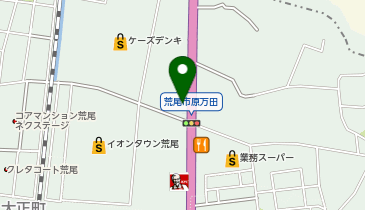 おぐらの唐揚 荒尾店の地図画像