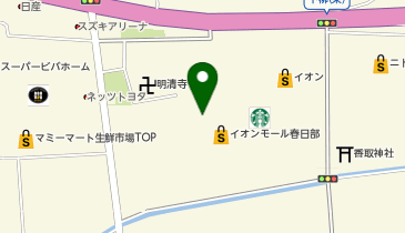 王記厨房 イオンモール春日部の地図画像