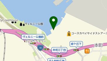 BullPulu コースカベイサイドストアーズ(横須賀)の地図画像