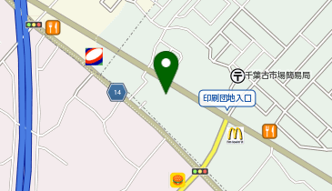 天天餃子の地図画像