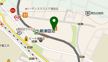 築地銀だこ イオンモール津田沼North店の地図画像