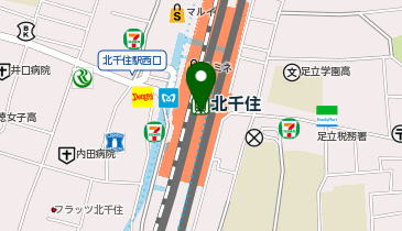 カレーショップC&C EQUiA 北千住店の地図画像