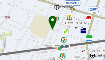 ムサシノコーヒーの地図画像