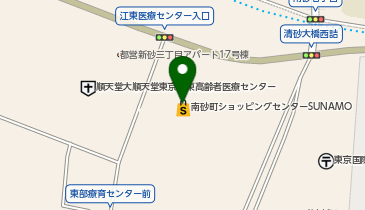 やわらか豚かつ マ メゾン SUNAMO店の地図画像