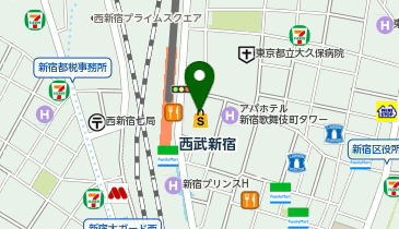点心HOLICの地図画像