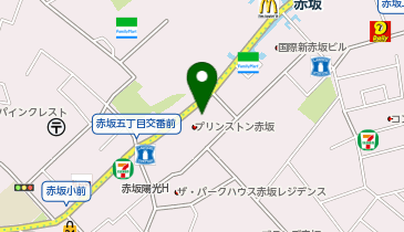 LACLUBの地図画像