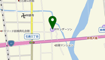 天津楼 菜々久の地図画像