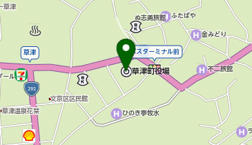 湯川テラスの地図画像