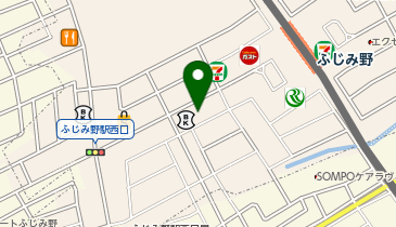 豚骨らーめん 一指禅 ふじみ野店の地図画像