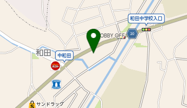 831家和田店の地図画像