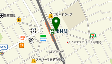 中華料理 旬彩の地図画像