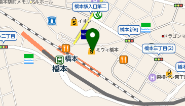 ナマステキッチン橋本店の地図画像