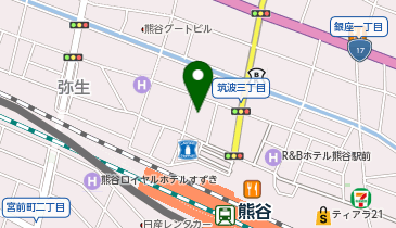 Casual Shot Bar Familiarの地図画像