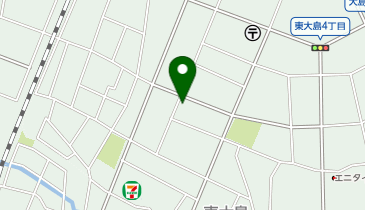 とんかつ 宙(そら)の地図画像