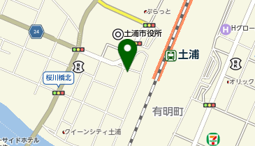 つじ田監修濃厚つけ麺 BAMBOO(バンブー) 土浦店の地図画像