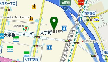 チャンロイ kaaw 大手町店の地図画像