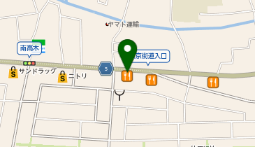 かつや東大和店の地図画像