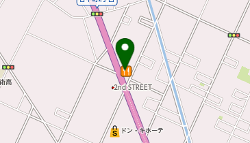 かつや越谷店の地図画像