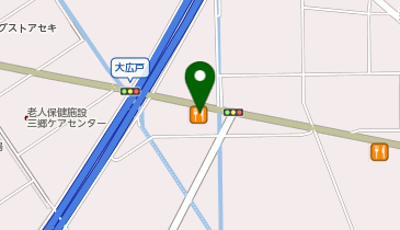 かつや三郷店の地図画像