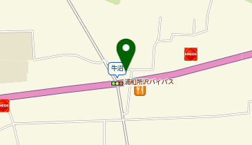 かつや所沢牛沼店の地図画像