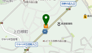 かつや横浜上白根店の地図画像