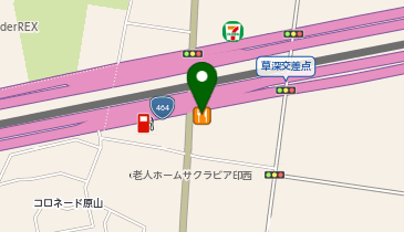 かつや千葉印西店の地図画像