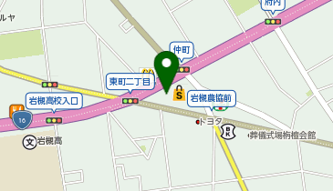 かつやさいたま岩槻店の地図画像