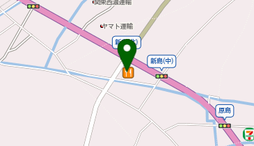 かつや熊谷新島店の地図画像