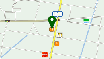 かつや川越上寺山店の地図画像