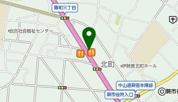 かつや蕨北町店の地図画像