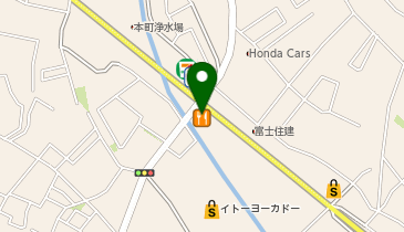 かつや埼玉久喜店の地図画像