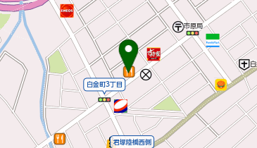 かつや千葉市原白金店の地図画像