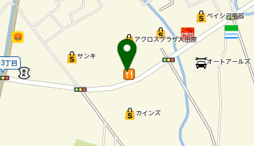 かつや栃木大田原店の地図画像
