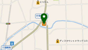 かつや群馬渋川店の地図画像