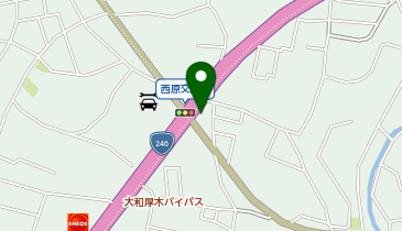 かつや神奈川座間店の地図画像