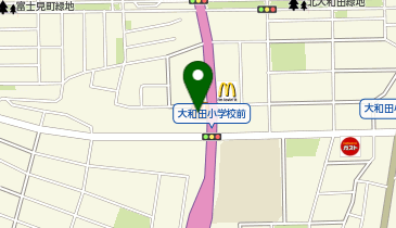 かつや八王子大和田店の地図画像