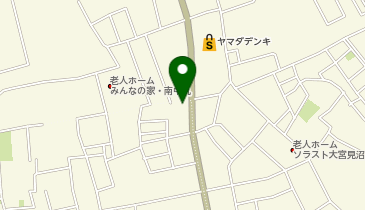 かつや大宮中丸店の地図画像