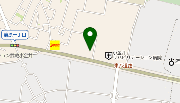 かつや小金井前原店の地図画像