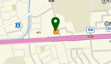 天丼はま田さいたま西大宮店の地図画像